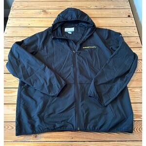 Columbia Hooded Oregon Jacket Size XL Men’s Black Full Zip